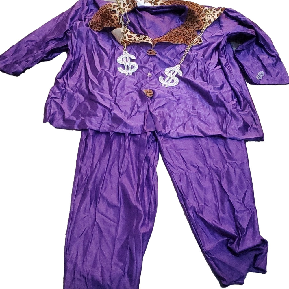 Royal Purple King or King Tunic Cosplay Costume Excellent Condition 2XL